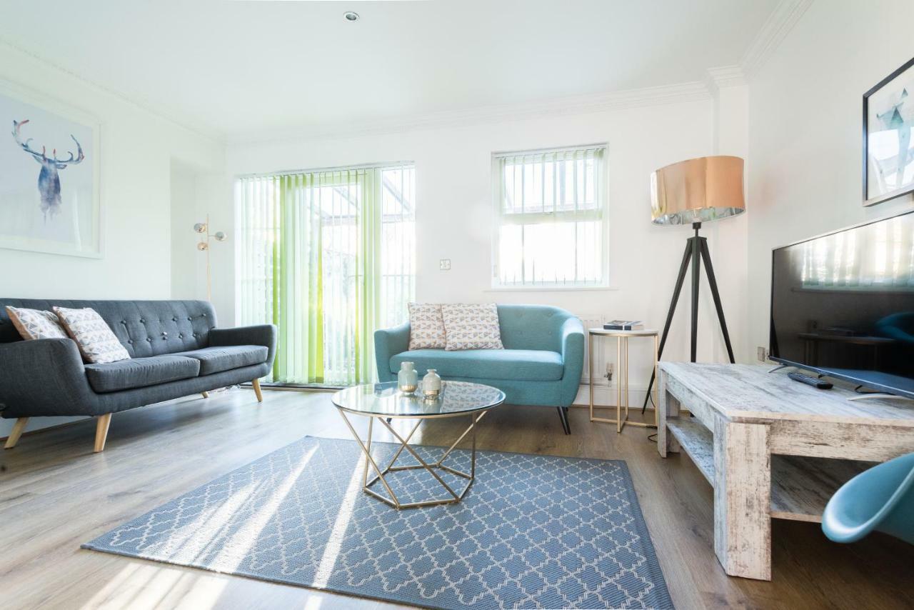 Apartament The Blue Compass - Central 4Bdr With Garden Oksford Zewnętrze zdjęcie